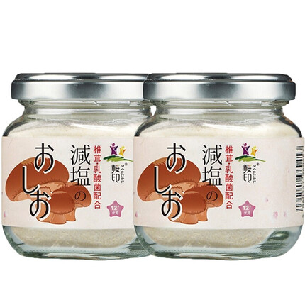 樱印日本进口儿童盐零食食调味品乳酸菌盐宝宝调味料24年11月到期 蘑菇乳酸菌盐*2