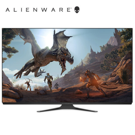 外星人（Alienware） 54.6英寸4K 120Hz刷新 0.5ms响应 OLED屏 内置音箱 广色域 电竞显示器 AW5520QF