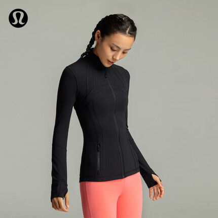lululemon 丨Define 女士运动夹克 *Nulu LW4BYBS 轻盈修身经典款 黑色 8