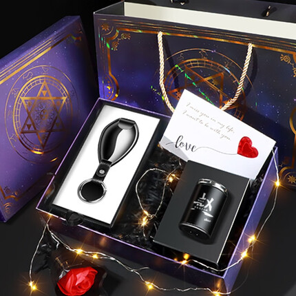 仕保罗(SiBoLo)结婚纪念日礼物实用送爸爸老公生日男士剃须刀电动刮胡刀智能全身水洗充电式胡须刀旅行便携男朋友 剃须刀+定制+充电打火机+礼盒