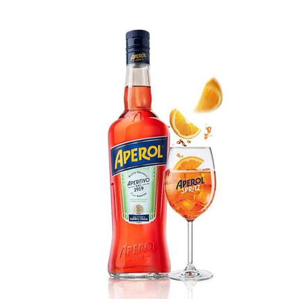 【行货】意大利进口洋酒 阿佩罗Aperol力娇酒开胃酒 配制酒 利口酒轰趴酒 嗨棒酒 阿佩罗700ml