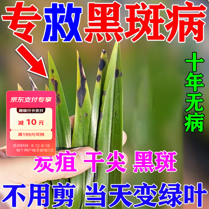 怡家彤乐兰花黑斑病专用药兰花专用肥兰花肥料专用肥兰花生根营养液MWL 买②送①