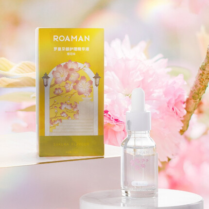 罗曼（ROAMAN） 浓缩清洁香氛精华漱口水修护牙龈清新冲牙器专用 恬美樱花味*1