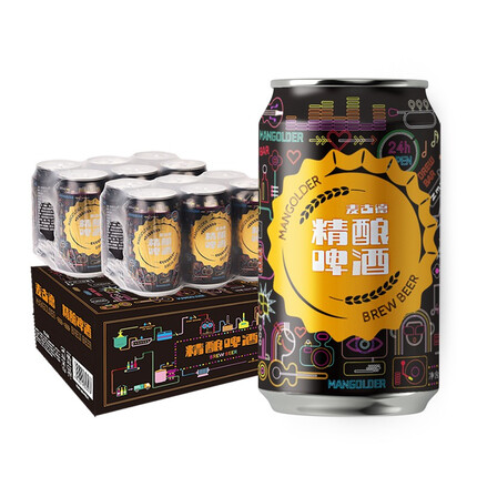 麦古德（MANGOLDER） 德国传统工艺 精酿啤酒 330毫升×12听