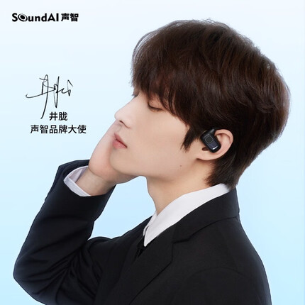 声智声智云耳开放式运动耳机不入耳运动跑步长续航通话降噪 白色