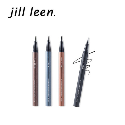 JILL LEEN精细笔头JILL LEEN炫色眼线液笔防水 流畅速干抗晕不掉渣新手好画 02#DARK BROWN 深咖