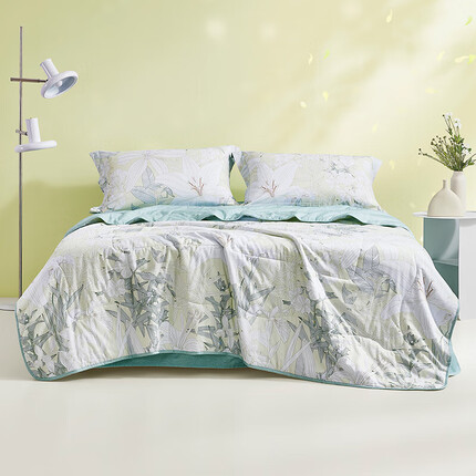 罗莱家纺夏凉被空调被夏季纯棉可水洗被芯 1.5米床200*230