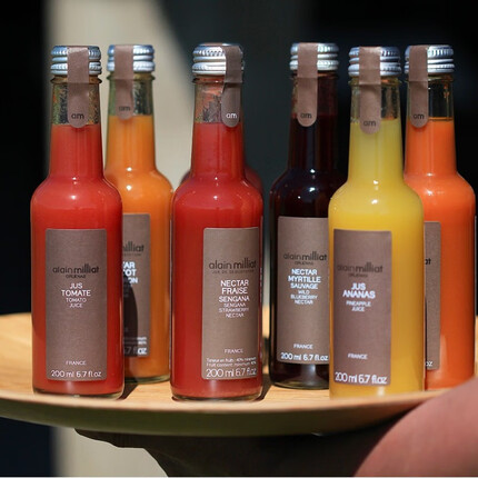 艾兰优果法国果汁苹果汁芒果汁橙汁葡萄酒汁果浆饮料套装100%无添加 任意两瓶果汁