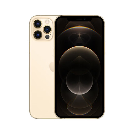 Apple iPhone 12 Pro (A2408) 256GB 金色 支持移动联通电信5G 双卡双待手机
