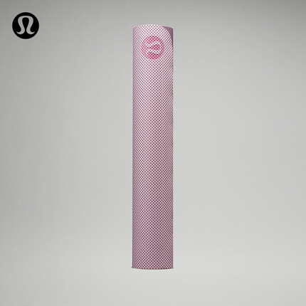 lululemon丨The Mat 双面瑜伽垫 5mm LU9AVJS 草地甜粉色紫灰/紫灰 5mm(资深型)