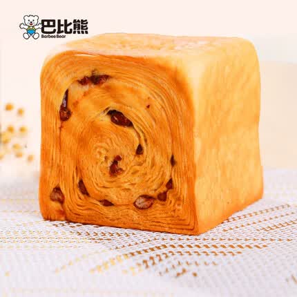 巴比熊（BA BI XIONG） 红豆夹心吐司早餐乳酸菌口袋夹心小麦面包蛋糕490g整箱 红豆鲜吐司490g