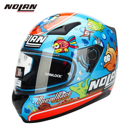 意大利进口NOLAN 诺兰摩托车头盔四季通用全覆样式头盔时尚个性头盔N605 GEMINI REPLICA 039 XL
