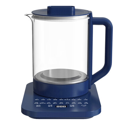 卡屋（kawu） 家用多功能养生壶办公室小型全自动煮茶壶养身烧水壶1.5L XM-Y16 蓝色