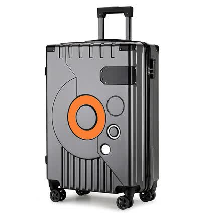 极为行李箱女万向轮大容量抗摔拉链拉杆箱男轻音旅行箱商务密码皮箱24