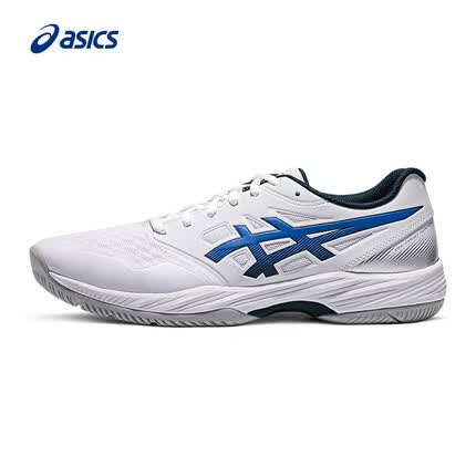 亚瑟士ASICS羽毛球鞋男鞋稳定透气运动鞋制胜球场 GEL-COURT HUNTER 3 白色/蓝色 41.5