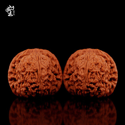 山中玉-【精选】文玩核桃南疆石狮子头把玩文玩古玩手玩盘核桃野生把玩件七夕生日男送男友老公中秋礼物 精选43-44MM南疆石狮子头