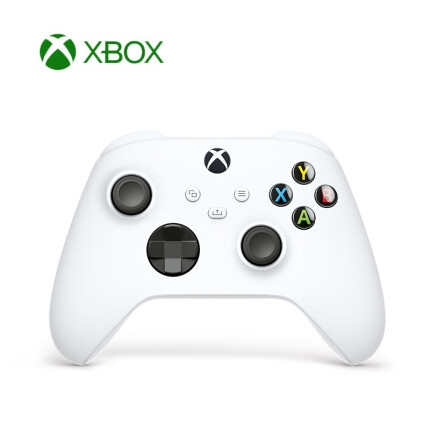 微软Xbox无线控制器 2020 基础款 冰雪白 | Xbox Series X/S游戏手柄 蓝牙无线连接 适配Xbox/PC/平板/手机