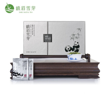 峨眉雪芽 慧欣茶叶 2023新茶峨眉山明前高山绿茶礼盒装 120g