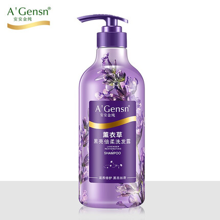 安安金纯 A'Gensn 薰衣草黑亮倍柔洗发露洗发水750g