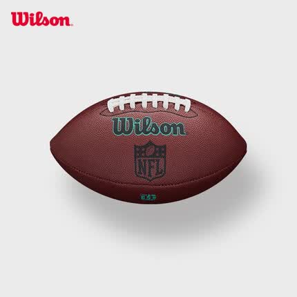 威尔胜（Wilson）官方标准NFL成人青少年儿童复合材料PU美式橄榄球 WF3007301CNYH-7号球