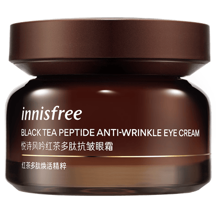 悦诗风吟（Innisfree）红茶多肽眼霜抗皱紧致保湿咖啡因舒缓水润清爽易吸收护肤品30ml 