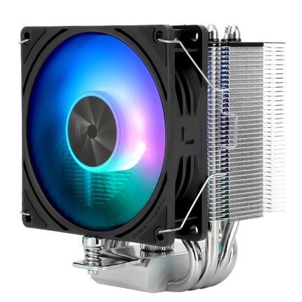 利民AX90SE 风冷CPU散热器ITX主板台式机 支持AM5/1700 TL-AX90-SE ARGB