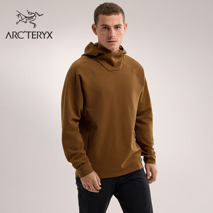 ARC’TERYX始祖鸟 RETHEL HOODY 男子 卫衣 Relic/棕榈暮 S