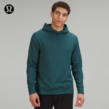 lululemon丨Shift Stitch 男士连帽卫衣 LM3DTXS 绿碧石 M