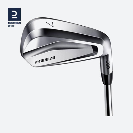 迪卡侬高尔夫铁杆套组七号铁球杆进阶套杆右手-加长版-低速 2732497