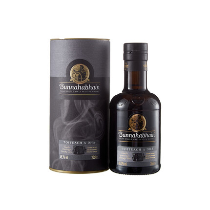 布纳哈本（Bunnahabhain）泥煤续曲 单一麦芽苏格兰 艾雷岛 威士忌 200ml 进口洋酒 