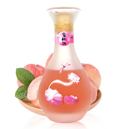 果滋美 果酒 梅子酒 水果酒 6度女士果酒甜酒 柚子酒 蜜桃酒【310ml*1瓶】