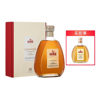 宝树行 御鹿礼赞xo700ml 大香槟区干邑白兰地 法国原装进口洋酒