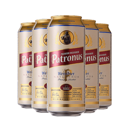 爱士堡守护神啤酒 德国原装进口小麦啤酒 爱士堡守护神小麦啤酒500ml*5听