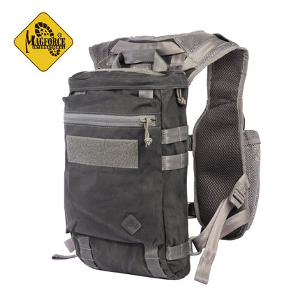麦格霍斯MAGFORCE 7115A魔换16”潜行者背包 双肩模组运动户外背包 油蜡布黑色