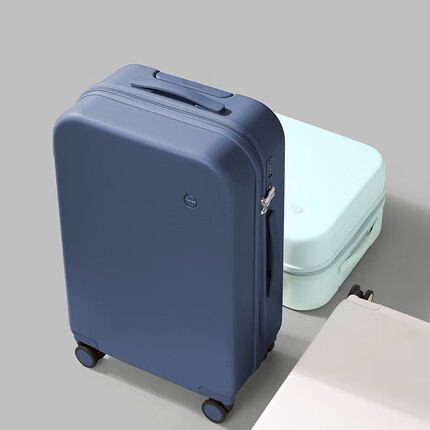 米熙mixi拉杆箱子行李箱男登机箱20英寸高颜值密码箱旅行箱包午夜蓝36