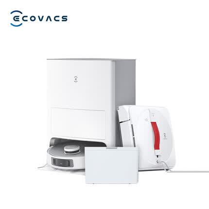 科沃斯扫地机器人T20PRO上下水版+擦窗机器人960