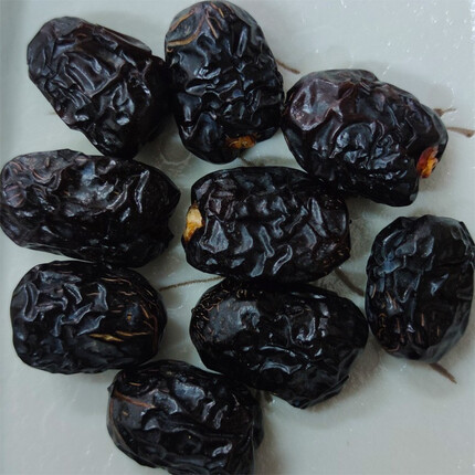 大漠野宝 枣 黑椰枣沙特原产250克*2罐 新疆特产新鲜大黑椰枣干皮薄肉厚核小口感软糯香自然原味