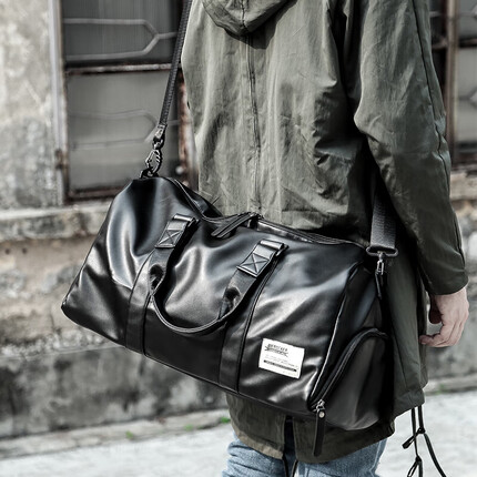 轻骑者 旅行包男手提大容量运动健身包干湿分离短途出差背包行李包 0122