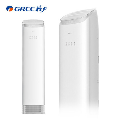 格力京致 2匹 冷暖分送 衡温空间 自清洁 智能 客厅圆柱空调立式柜机KFR-50LW/NhAj1BGj（GREE）