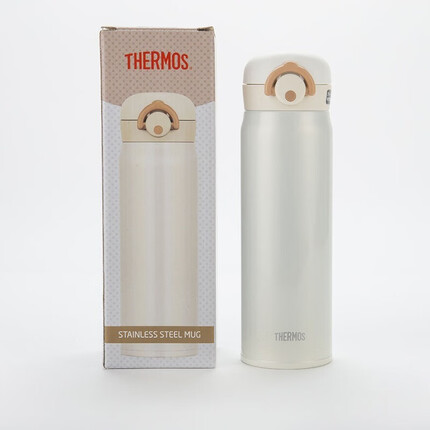 膳魔师团购 JNR-500保温杯不锈钢进口保温杯 高品质水杯 JNR白色保温杯（THERMOS）