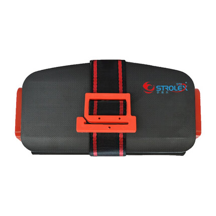 舒童乐儿童安全座椅便携式可折叠坐垫宝宝座椅北美气质黑（3C认证）