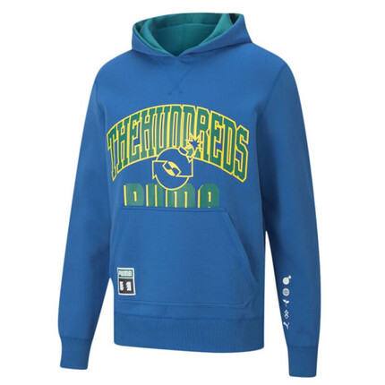 彪马 PUMA 黑标 男子 PUMA x TH Rev. Hoodie 运动 针织卫衣 598311 89奥林匹亚蓝 S码