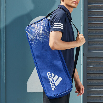 阿迪达斯adidas 羽毛球包单肩3支装拍袋男女运动便携手提袋轻便装备拍套拍包ME0027