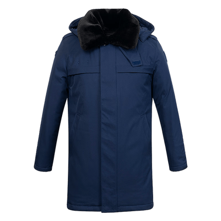 际华星空 火焰蓝备勤大衣新消X防员火焰蓝19作训大衣棉大衣男冬季加厚保暖大衣可拆卸一衣3穿 新式备勤大衣 165/92-96