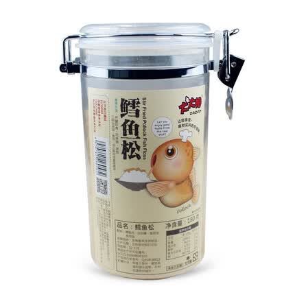 大大姆（DADAM）大大姆鱼肉松不添加豆粉儿童鱼松鳕鱼松180g