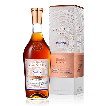卡慕（CAMUS）经典布特妮VSOP 干邑白兰地洋酒 1000ml 单一庄园 法国 