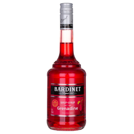 必得利（Bardinet）力娇酒 无酒精 石榴味 糖浆 700ml
