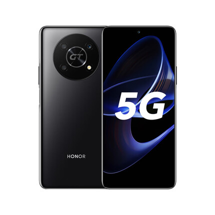 荣耀X40 GT 骁龙888旗舰芯 144Hz电竞屏 66W超级快充 5G手机 8GB+256GB 幻夜黑