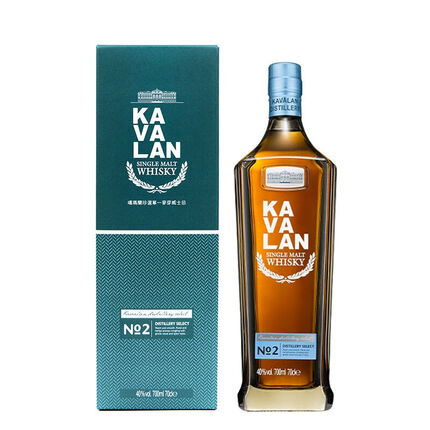 噶玛兰（Kavalan）珍选二号单一麦芽威士忌金车噶玛兰威士忌700ml