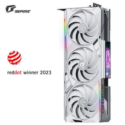七彩虹iGame GeForce RTX 4070 TI Vulcan W OC DLSS 3 GDDR6X 视频渲染游戏光追显卡